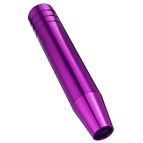 Abfer Tall Shift Knob Car Long Shifting Head Replace Weighted Gear Stick Shifter Knob Extension Fit Most Manual Automatic Transmission Vehicle (Purple-1) - color: Purple