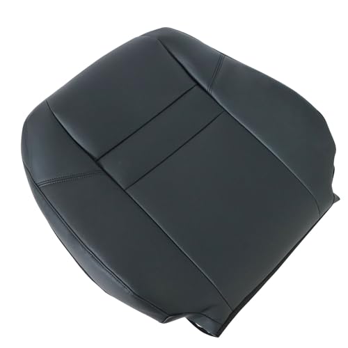 NLQR Driver and Passenger Side Bottom & Top Lean Back Replacement Seat Covers Leather Black Compatible with Honda CRV 2007 2008 2009 2010 2011 - color: Black