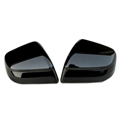 MAXDOM Side Mirror Cap Compatible with Tesla 2025+ Model Y Juniper (Gloss Black, Model Y Juniper 2025+) - color: Gloss Black