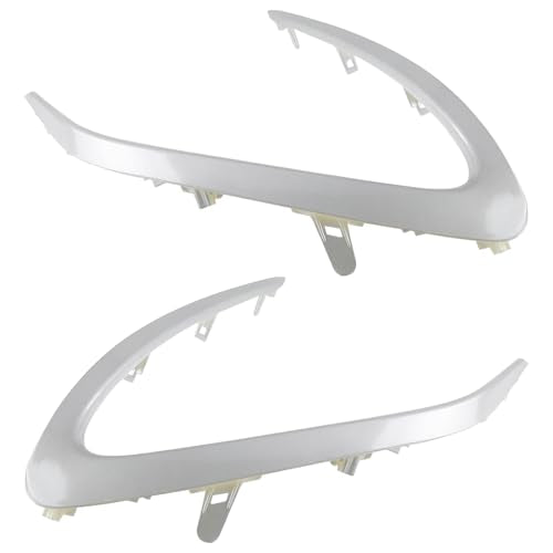 AUTOKAY Front Bumper Grille Grill Strip Trim for Toyota Camry LE XLE 2021 2022 2023 2PCS Bumper Trim Driver and Passenger Side Replace for 5271306120 5271206120