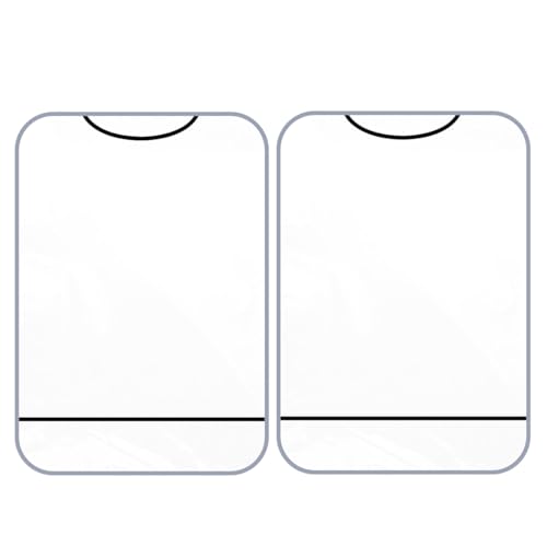 2PCS Car Kick Mats Back Seat Protector for Kids, Universal Anti-Scratch Transparent Auto Seat Back Cover Against Mud, Waterproof Vehicle Backseat Protection Pad for Most SUVs Trucks (Grey) - color: Grey