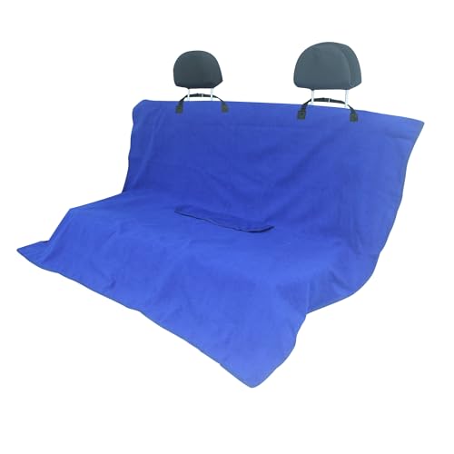 Waterproof Car Seat Cover for Front Seats, Protector for Cars SUVs Trucks, Sweat Towel Seat Covers Bucket for Gym,Workout,Beach,Hiking,Running(Blue,Rear Bench Seat Towel) - color: Blue, size: 1PC Rear Bench Seat Towel