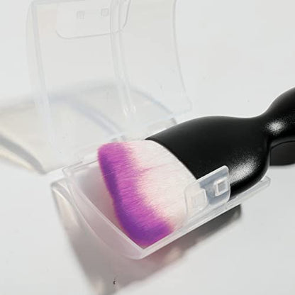 AOCISKA Car Interior Detailing Brush,Soft Bristle Cleaning Brush Car Detailing Brush Dusting Brush,Car Interior Cleaning Tool,Auto Detail Brush Car Dash Duster Brush (Black&Purple with Cap) - color: Black&purple With Cap