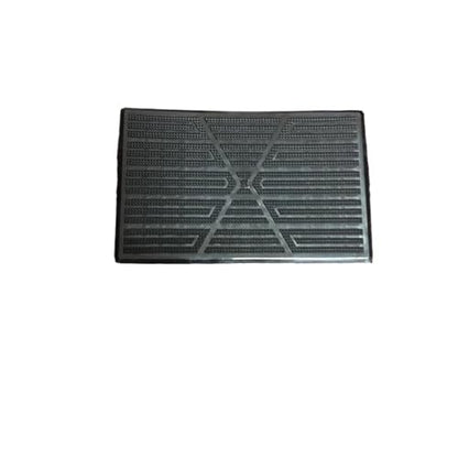 All-Weather Car Floor Mats 1*Car Floor Pad PVC Pedal Plate Skid Heel Scuff Car Mat Non-Slip Carpet Patch 23×15cm Mats Car Floor Mats(Beige) - color: Beige