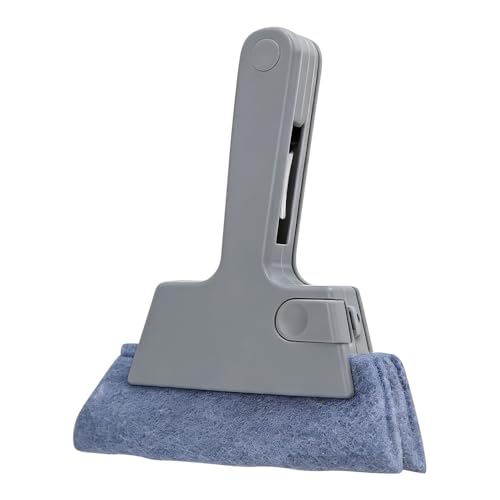 Magic Window Track Cleaner, Window Groove & Track Cleaning Brush Tools Set for Window Lides Gaps Tile Lines Shutter Car Vents (Gray) - color: Gray