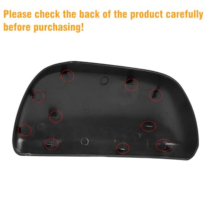Moonlinks Compatible with Toyota Sienna 2012 2013 2014 2015 2016 2017 2018 2019 2020 Right Passenger Side Mirror Cover Replacement, Blue Right Side Clip-on Mirror Cap Replaces for 87915-08021-J0 - color: Right Blue
