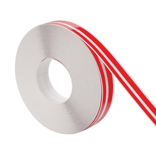 Car Pinstriping Tape, 32Ft Car Vinyl Striping Tape Stripe Decal Waistline Body Side Striping Tape Emblems Trim for DIY Car Racing Motorcycle SUV Pickup (Red) - color: Red-1