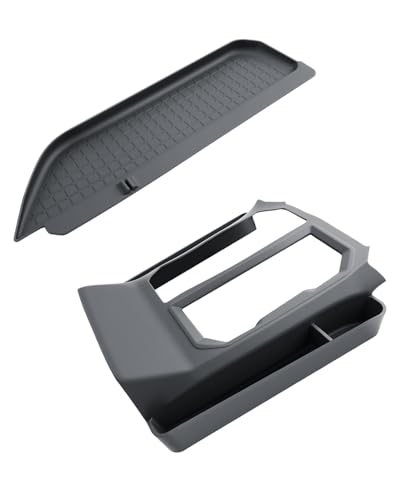 SKTU 2PCS for 2026 Toyota RAV4 Co-Pilot Console Tray for 2026+ Toyota RAV4 (LE/SE/XLE Premium/Woodland/XSE/Limited) Co-Pilot Console Tray & Gear Shift Panel 2026 RAV4 Accessories Passenger Storage Box - color: 2026+ RAV4 Type5