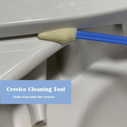 Disposable Crevice Cleaning Brush，car air-Conditioning Vents Brush， Window Rails 、Door Rails、Refrigerator Gaps 、Toilet Gaps Brush 200pcs (Dark Blue) - color: Navy Blue200