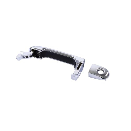 Chrome 1 Lot 4 Doors Exterior Handle Door Outer Handle Compatible with Nissan Versa 2007 2008 2009 2010 2011 2012 - color: Chrome