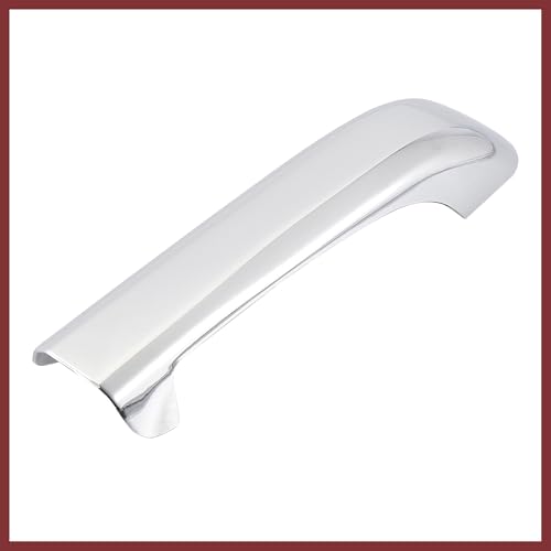 4pcs Chrome Plated ABS Exterior Side Door Handle Cover Trim for Dodge for Ram 1500 2500 3500 for Jeep Commander Grand Cherokee 2006-2010 Silver Tone Outer Door Handle Replace Parts