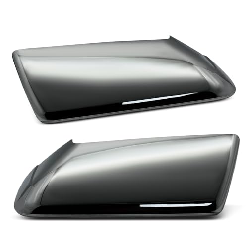 A-Premium 2 PCS Driver and Passenger Side Rearview Mirror Covers Caps - Compatible with Ford Expedition 2015-2017 & Lincoln Navigator 2007-2017 - Chrome - color: Chrome