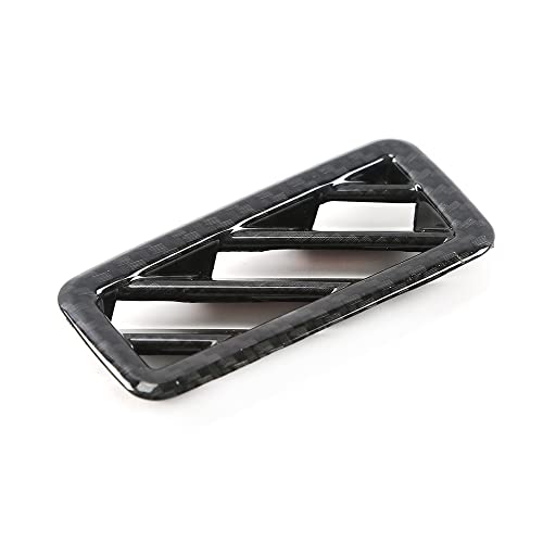 2PCS Dashboard Side Air Outlet Cover for Volkswagen Atlas 2018 2019 2020 2021 2022 2023 Atlas Cross Sport Accessories ABS Carbon Fiber Texture - size: SIDE AIR VENT COVER-2PCS