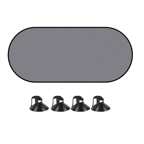 5PCS Set Car Window Shade, Car Sun Shade Side Window, Sunshine Glare & UV Rays Protection Sunshade with Suction Cup, Auto Sun Blocker Screen Accessories for All Season (1PCS/Rear Without Hole) - color: 1PCS/Rear Without Hole