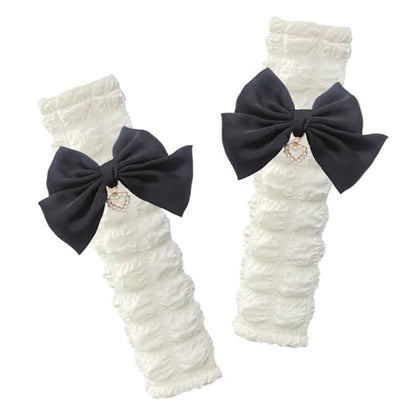 Fashion Big Bow Car Seat Belt Cover Pads (2 in a Pack), Car Accessories Seat Belt Shoulder Strap Protector Universal Seat Belt Cover (Black) - color: black