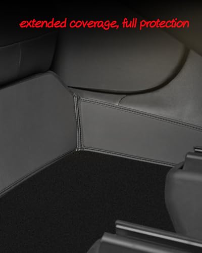 Model Y Juniper 2026 Rear Seat Under Protector Pads,2nd Row Seat Lower Protector Anti-dust Pads Compatible with Tesla 2026 Model Y Juniper (Rear Seat Under Protector)