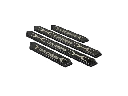 Car Door Sill Scuff Protector Guard, for Toyota Corolla Cross 2022-2023 2024 2025 2026 Accessories, Plastic Door Entry Plate Trim