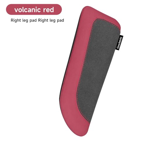 Alcantane Elbow Rest: Memory Foam Support for Car Legs and Knee, Anti-Fatigue - color: Red right hand pad