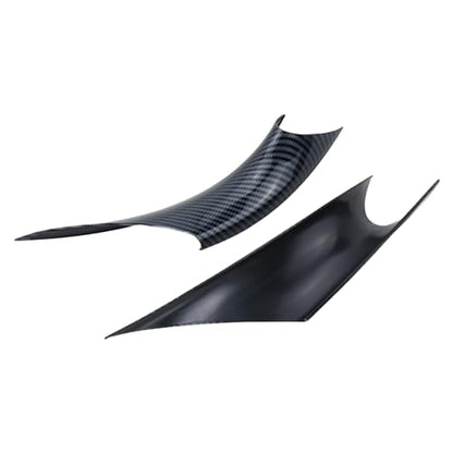 Left & Right Interior Door Pull Handle Covers Repalcement for 2012-2018 BMW 320,328,330,335,M3,2014-2017 BMW 428,435,M4 (Carbon Fiber) - color: Carbon Fiber