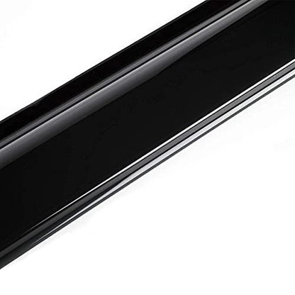 Side Window Visor Vent Deflector Rain Guard,2pcs Outside Mount Tape-on Shatterproof Dark Smoke Window Shades fit for 2004-2008 Ford F150 Standard cab(Regular cab) 92805 - size: 2pcs 2004-2008 F-150 Standard Cab (Outside Mount)