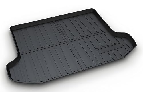 RAV4 Cargo Mat - All-Weather Trunk Tray Floor Mat Compatible with 2006-2012 Toyota RAV4，3D Custom-Fit Waterproof Non-Slip Durable Odorless Raised-Edge TPO Accessories - color: 1）For Toyota RAV4（2006-2012）Trunk mat