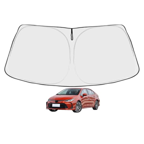 Corolla Custom Windshield Sun Shade for Toyota Corolla 2020 2021 2022 2023 2024 2025 Front Window Sunshade Sun Visor 240T Shade Blocks UV Rays Car Accessories - size: 4Runner 2010-2024