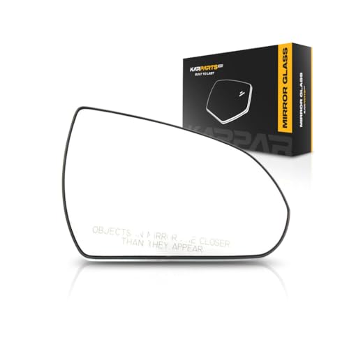 For Hyundai Elantra 2017 2018 Mirror Glass Passenger Side | Non-Heated | Convex Type | w/Backing Plate | Replacement For 87621F3050, 87621F2050 - color: Passenger Side