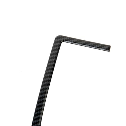 Carbon Fiber Style Center Console Dashboard Air Outlet AC Vent Cover Trim Accessories for Nissan 350Z