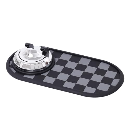 Multifunction Car Anti-Slip Mat, 2026 Upgrade 360° Rotating Car Dashboard Phone Holder Mat with Temporary Parking Number, Universal Organizer Pad Mat for Phones, Sunglasses, Keys Gadgets (Color B) - color: Color B
