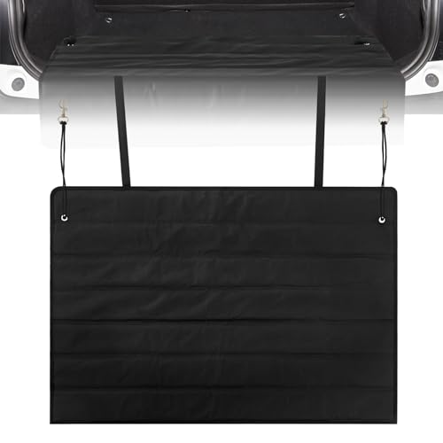Tinideya Large Rear Bumper Protector for Cars 36 x 25 Inch Bumper Guard Foldable Protective Mat Dog Blanket Cargo Liner Preventing Scratches While Unloading and Loading for SUV Van Truck Vehicle - size: 36 x 25 Inches