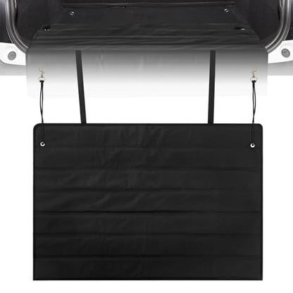 Tinideya Large Rear Bumper Protector for Cars 36 x 25 Inch Bumper Guard Foldable Protective Mat Dog Blanket Cargo Liner Preventing Scratches While Unloading and Loading for SUV Van Truck Vehicle - size: 36 x 25 Inches