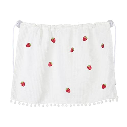 Car Side Window Sun Shade Privacy Curtain for Baby, 25.2"x18.1" Cute Blackout UV Protection Car Window Shades with Suction Cup for Back Seat, Auto Camping Windows Screen Shades (Ten Strawberries) - color: Ten Strawberries