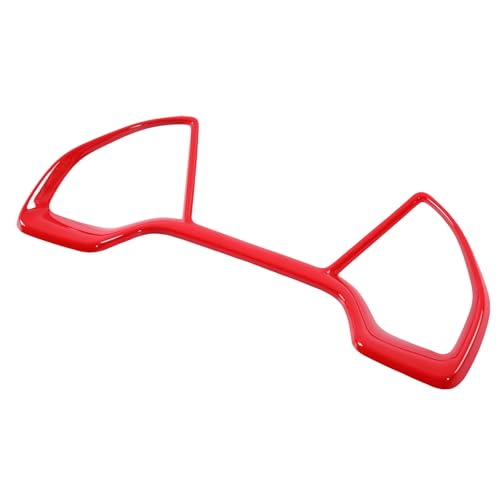 YINGTUU for Honda 10th Gen Civic 2016-2021 Accessories Dash Board Trim Cover Interior Glossy Red - color: Dash Board Trim Cover-Red