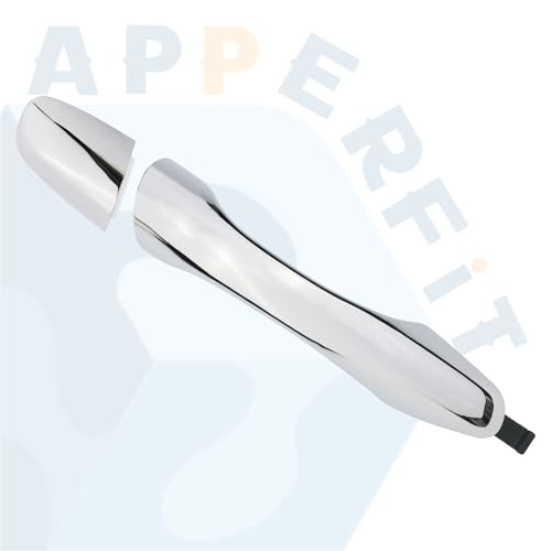 APPERFiT Exterior Door Handle w/End Cap Cover for Front Door Right Passenger Side Chrome Compatible with Kia Sorento 2016 2017 2018 2019 2020 Replaces 82661-C5010 82662-C5030 - size: FR