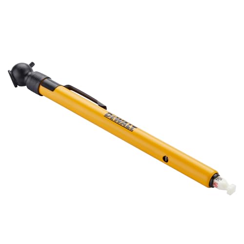 DEWALT Tractor Tire Pressure Gauge for Air/Water Filled Tires, 5-50 PSI, Ideal for Air/Water Filled Tractor Tires