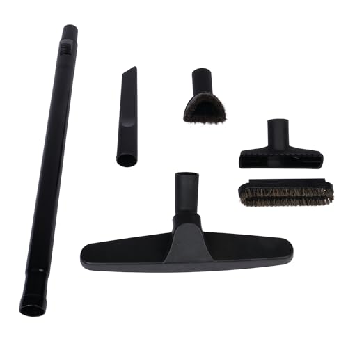 Cen-Tec Systems Universal Premium Vacuum Attachment Kit with Telescoping Wand for 1.25 Inch Diameter - color: Black