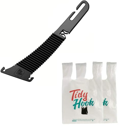 Auto The Only Side of The Seat Headrest Bag Holder that Doesn't Compromise Rear Passenger Leg Room and is Easy to Reach for Driver and Front and Rear Passengers