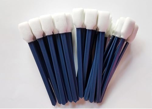 Disposable Crevice Cleaning Brush，car air-Conditioning Vents Brush， Window Rails 、Door Rails、Refrigerator Gaps 、Toilet Gaps Brush 200pcs (Dark Blue) - color: Navy Blue200