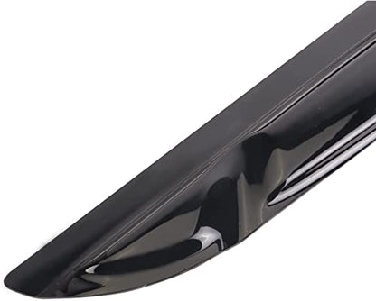 Tape-On Window Visors Deflectors Rain Guards 4 Piece Set ‎Compatible with 2008-2017 Mitsubishi Lancer - size: 2008-2017 Mitsubishi Lancer