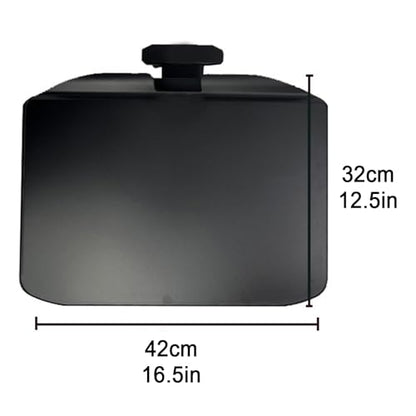 Large Car Seat Tray Table, Foldable Car Kids Passenger Roadtrip Eating Food Backseat Travel Trays, Back Seat Headrest Tray, with Non-Slip Pad/Phone/Tablet Holder
