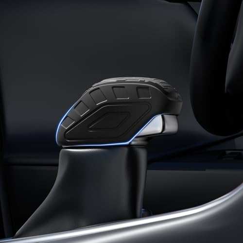 Suitable for Toyota RAV4,Toyota Wildlander,Toyota VENZA,Toyota Ninth-Generation Camry,Toyota Highlander,Toyota Kluge Car Gear Shift Cover,Stick Shifting Handle Protector (Black) - color: Black