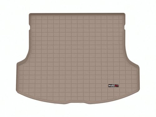 WeatherTech Cargo Trunk Liner for Lexus RX Plug-in Hybrid, RX 500h, RX - Behind 2nd Row (411678), Tan - color: Tan