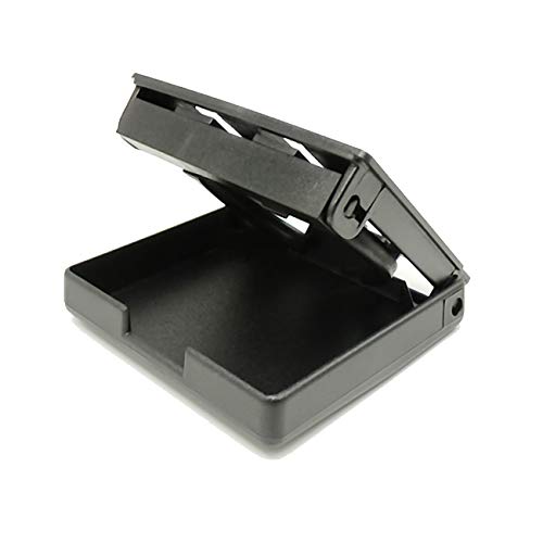 TIHOOD 2PCS Adjustable Folding Drink Holder with Screws/Adjustable Cup Holder for Marine/Boat/Caravan/Car (Black) - color: Black