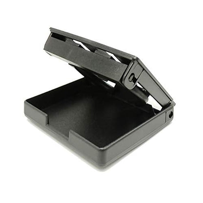 TIHOOD 2PCS Adjustable Folding Drink Holder with Screws/Adjustable Cup Holder for Marine/Boat/Caravan/Car (Black) - color: Black
