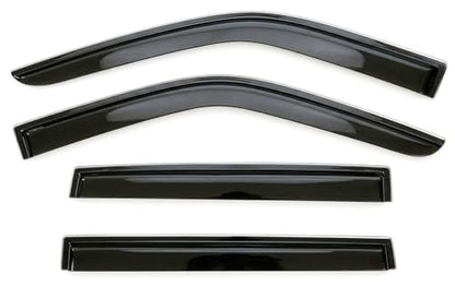 2014-2019 Tape-on Rain Guards for Toyota Highlander Side Window Deflector Visors Extra Thick Vent Shade 2015 2016 2017 2018 - size: For Toyota Highlander 2014-2019