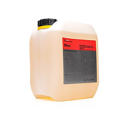 KOCHCHEMIE Magic Wheel Cleaner - Powerful Rim and Rim Well Cleaner; Acid Free, Dissolves Iron Particles Using Visible Red Discoloration, Excellent Adhesion and Viscosity (5 Liters) - size: 169 Fl Oz (Pack of 1)