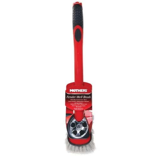 Mothers 155800 Wheel Well Long Handled Brush - size: Long
