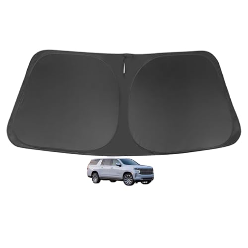 Suburban Custom Windshield Sun Shade for Suburban 1992-2026 Front Window Sunshade Sun Visor 240T Shade Blocks UV Rays Car Accessories - size: ES 2019-2024