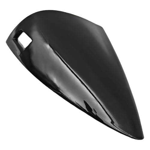 Car Front Left Side Door Handle Key Cover Cap Compatible with Hyundai Elantra MK7 2020 2021 2022 2023 Replace Part 82652-AA100 Door Handle End Bezel (Front Left Door, Black) - color: Black