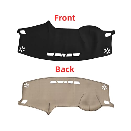 Custom Fit Dash Cover Mat, Non-Slip Car Dashboard Pad Pretector Fits for Hyundai Sonata 2015-2019, Center Console Cover Sunshield Protector Pad